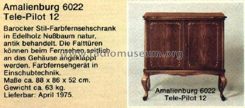 Amalienburg 6022; Grundig Radio- (ID = 2333851) Television