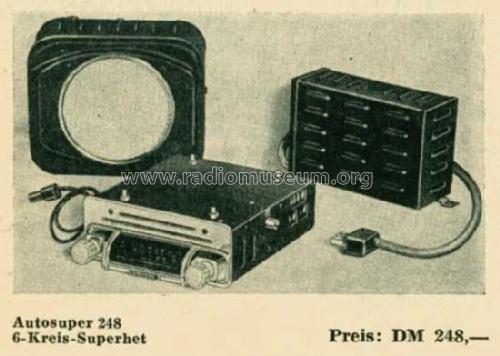 Autosuper AS248; Grundig Radio- (ID = 515382) Car Radio