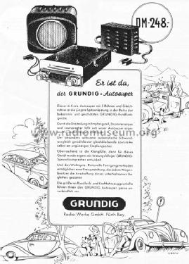 Autosuper AS248; Grundig Radio- (ID = 91236) Car Radio