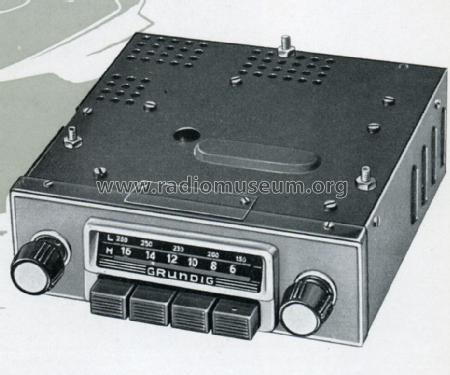 Drucktasten-Autosuper AS53; Grundig Radio- (ID = 1558956) Car Radio