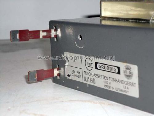 Auto-Cassetten-Tonandgerät AC60; Grundig Radio- (ID = 1287842) R-Player