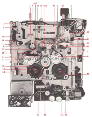 Auto-Cassetten-Tonbandgerät AC220; Grundig Radio- (ID = 2056434) Ton-Bild