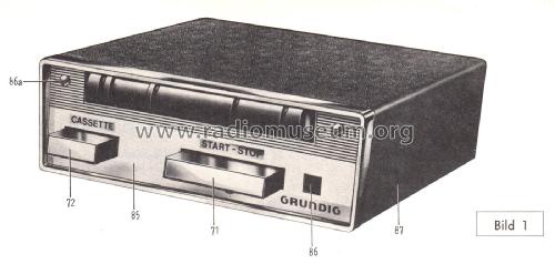 Auto-Cassetten-Tonbandgerät AC50; Grundig Radio- (ID = 2477902) R-Player