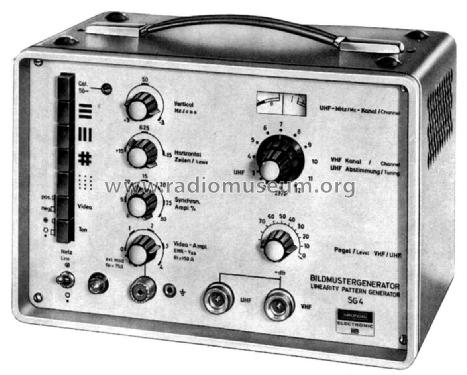 Bildmustergenerator SG4; Grundig Radio- (ID = 2040052) Ausrüstung