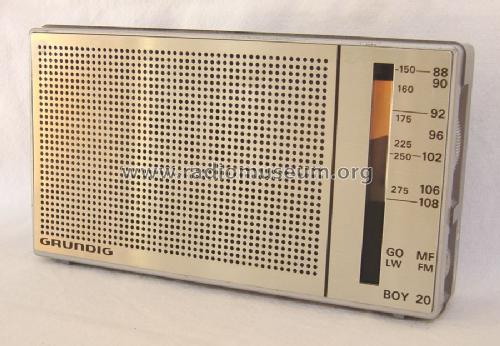 Boy 20 ; Grundig Radio- (ID = 1471919) Radio