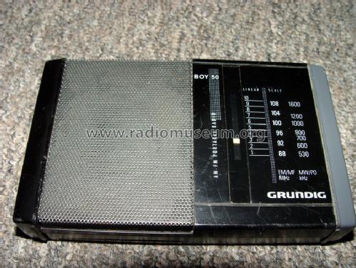 Boy 50; Grundig Radio- (ID = 1145119) Radio