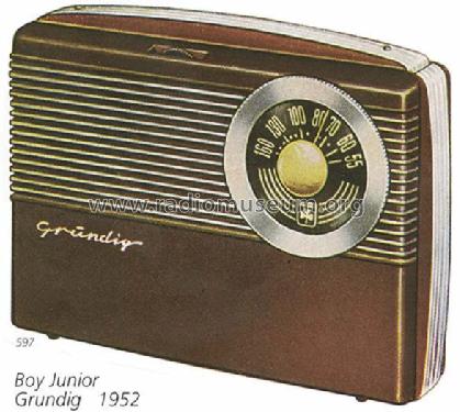 Boy Junior ; Grundig Radio- (ID = 238) Radio