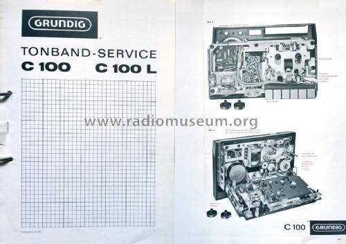 C100L; Grundig Radio- (ID = 2681440) Ton-Bild