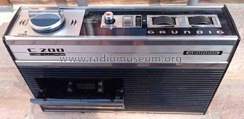 C200 de Luxe; Grundig Radio- (ID = 2813834) Sonido-V