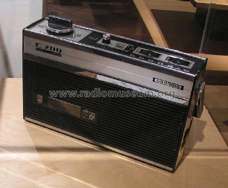 C200 de Luxe; Grundig Radio- (ID = 721341) R-Player