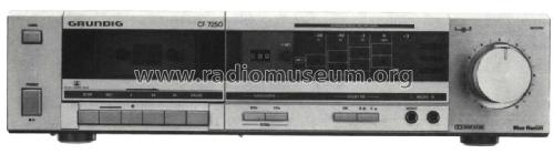 Cassette Deck CF7250; Grundig Radio- (ID = 2772787) R-Player