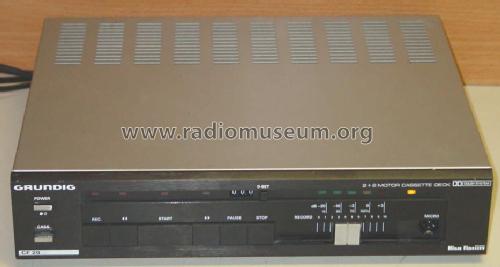 Cassette Deck CF 20; Grundig Radio- (ID = 143556) R-Player