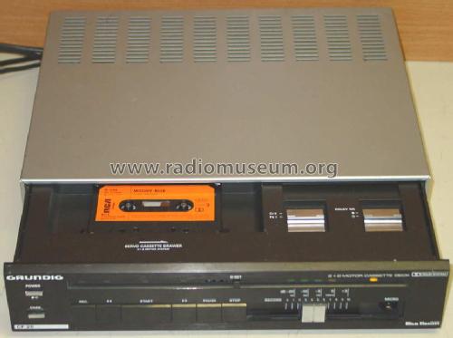 Cassette Deck CF 20; Grundig Radio- (ID = 143557) R-Player