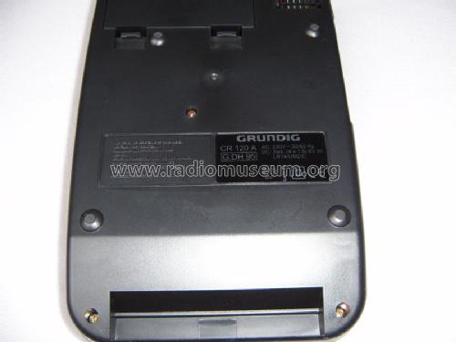 Cassette Recorder CR 120 A; Grundig Radio- (ID = 1789045) R-Player