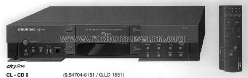 CD Player City Line CL-CD6; Grundig Radio- (ID = 1573003) R-Player