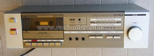 CF-1700; Grundig Radio- (ID = 818248) R-Player