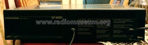 CF-5000; Grundig Radio- (ID = 2526515) Reg-Riprod