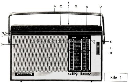 City-Boy 207; Grundig Radio- (ID = 2620952) Radio