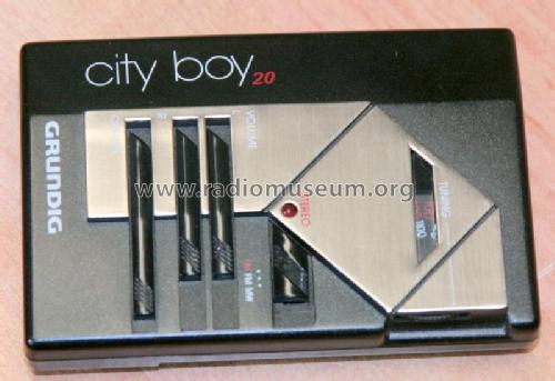 City-Boy 20; Grundig Radio- (ID = 2229836) Radio