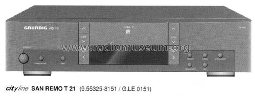 City Line San Remo T21; Grundig Radio- (ID = 1053960) Radio