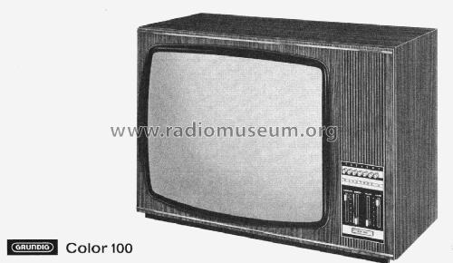 Color 100; Grundig Radio- (ID = 2094905) Television