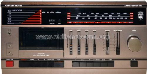 Compact Center CC340; Grundig Radio- (ID = 1372506) Radio