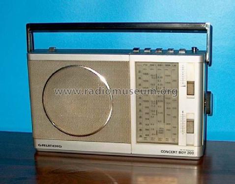 Concert-Boy 200; Grundig Radio- (ID = 310336) Radio