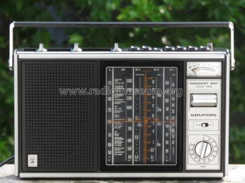 Concert-Boy Luxus 1500; Grundig Radio- (ID = 3048684) Radio