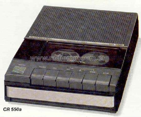 Cassette Recorder CR550a; Grundig Radio- (ID = 427749) R-Player