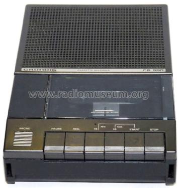 Cassette Recorder CR550a; Grundig Radio- (ID = 737958) Enrég.-R