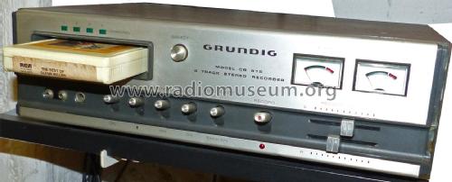 CR 815 8-Track; Grundig Radio- (ID = 2012112) R-Player