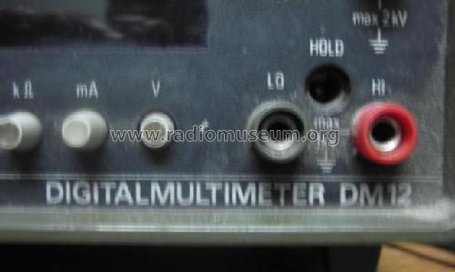 Digitalmultimeter DM12; Grundig Radio- (ID = 2707611) Equipment