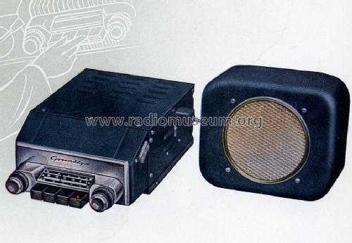 Drucktasten-Autosuper AS 53 UKW; Grundig Radio- (ID = 1558906) Car Radio