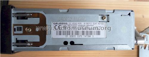 Easy Control EC 4000 RDS - 9.18313 - G.HF 40-00; Grundig Radio- (ID = 1375319) Car Radio