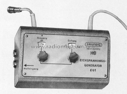 Eichspannungsgenerator EG1; Grundig Radio- (ID = 237345) Equipment