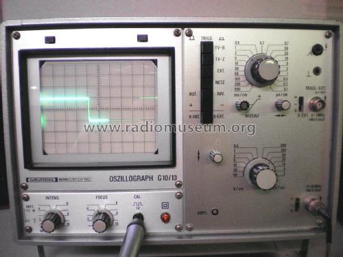 Oszillograph G10/13; Grundig Radio- (ID = 1830046) Ausrüstung