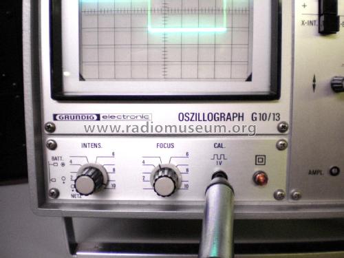Oszillograph G10/13; Grundig Radio- (ID = 1830047) Ausrüstung