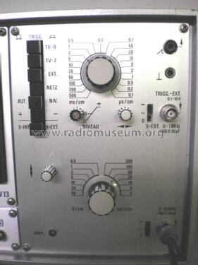 Oszillograph G10/13; Grundig Radio- (ID = 1830048) Ausrüstung