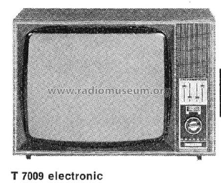 Electronic T 7009; Grundig Radio- (ID = 1513901) Television