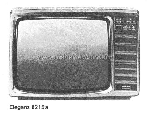 Eleganz 8215a; Grundig Radio- (ID = 2066071) Television