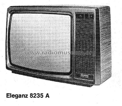 Eleganz 8235 A; Grundig Radio- (ID = 2090228) Television