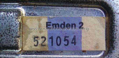 Emden 2; Grundig Radio- (ID = 833620) Autoradio