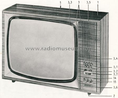 Exclusiv 2300; Grundig Radio- (ID = 1645470) Television