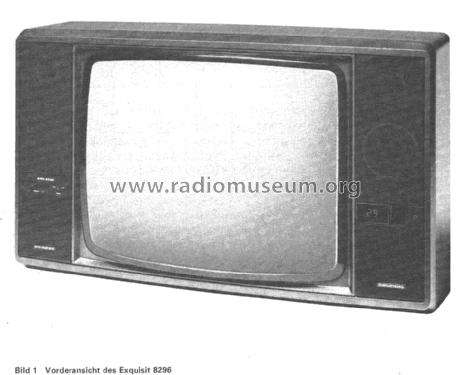 Exquisit 8296 Ch= GSC701; Grundig Radio- (ID = 2082398) Television