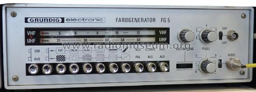 Farbgenerator FG5 6231-1101; Grundig Radio- (ID = 2225852) Ausrüstung