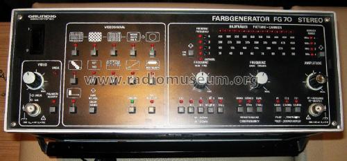 Farbgenerator FG 70 Stereo; Grundig Radio- (ID = 2459573) Equipment