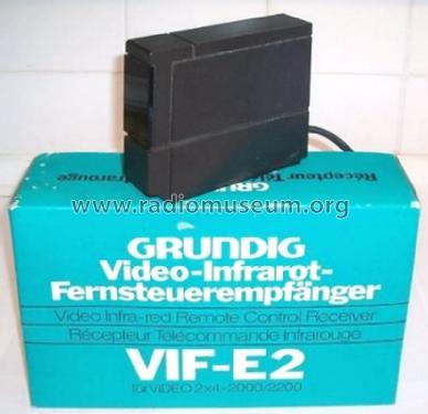 Infrarot-Fernsteuerempfänger für Video 2000 VIF-E2; Grundig Radio- (ID = 2436640) Divers