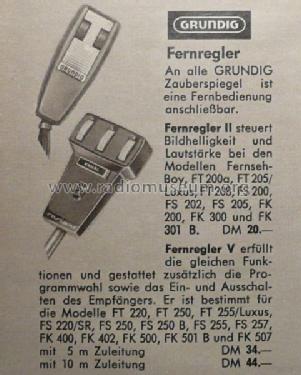 Fernregler V 7641-016; Grundig Radio- (ID = 715596) Misc