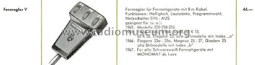 Fernregler V 7641-016; Grundig Radio- (ID = 2158465) Misc