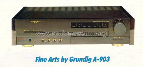 Fine Arts A-903; Grundig Radio- (ID = 2078119) Ampl/Mixer